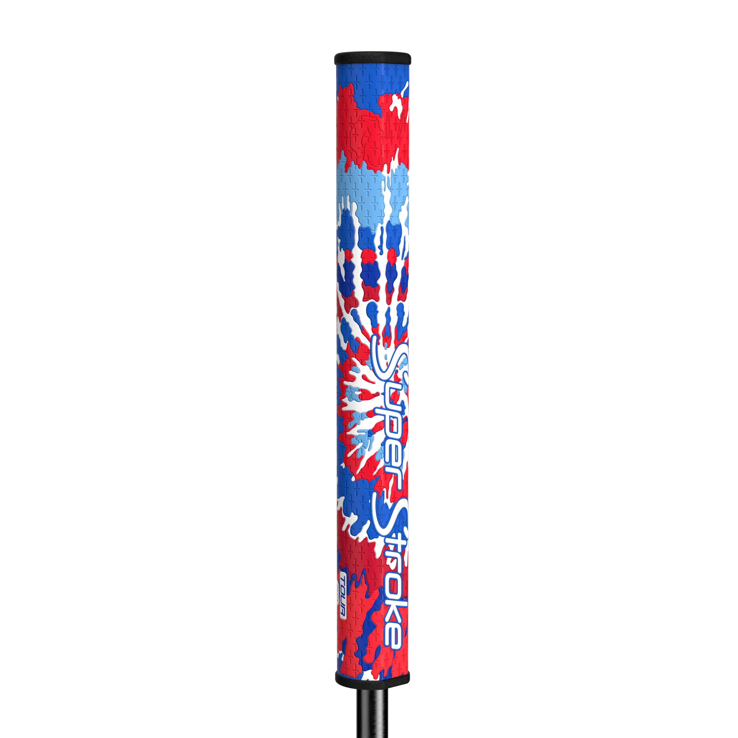 Unisex Sports Golf Putter Grip, Red White & Blue Tie-Dye Look, Colorful Pattern Design, Limited Edition, America's 250Th Anniversary, Golf-Themed Golf Club Parts