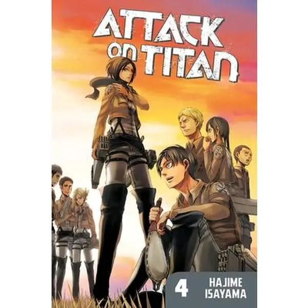 Attack on Titan, Volume 4 -- Hajime Isayama - Paperback