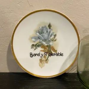 “Barely tolerable” plate