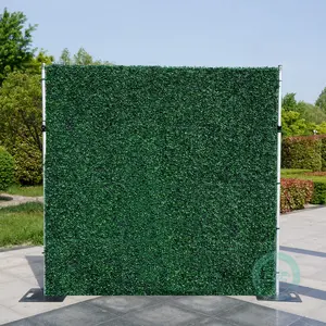 8Ft*8Ft Artificial Grass Wall Rolling Up Curtain Grass Wall