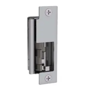 HES  12-24V DC Electric Strike Body, Satin Stainless Steel