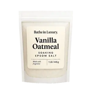 Vanilla Oatmeal Epsom Salt – Gentle & Comforting Bath Soak