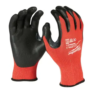Milwaukee 48-22-8934B Cut 3 Dipped Gloves – XXL (12 Pack)