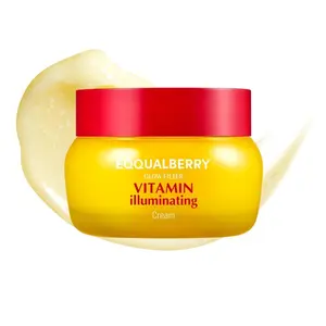 EQQUALBERRY Vitamin Illuminating Cream – Vitamin C & 5% Niacinamide + 3% TXA | Dark Spot Cream | Ceramide Barrier Strength | Glowing, Lightweight Hydration (1.69 fl. oz. / 50 ml)