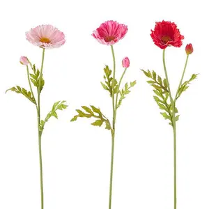 REAL TOUCH POPPY STEM - F4202027