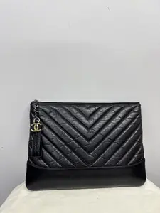 Pre-owned GUCCI CHANEL Leather clutch Bag