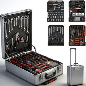 Ultimate 899/52pcs Tool Kit – Heavy-Duty Portable Toolbox for Home Maintenance & Car Repair, Ideal for Professionals & Hobbyists