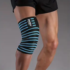 1 Piece Men Women Adjustable Compression Knee Wrap Support
