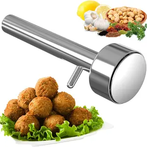 stainless Steel Professional Falafel Maker Scoop | Meatball Spoon | Kitchen Tools