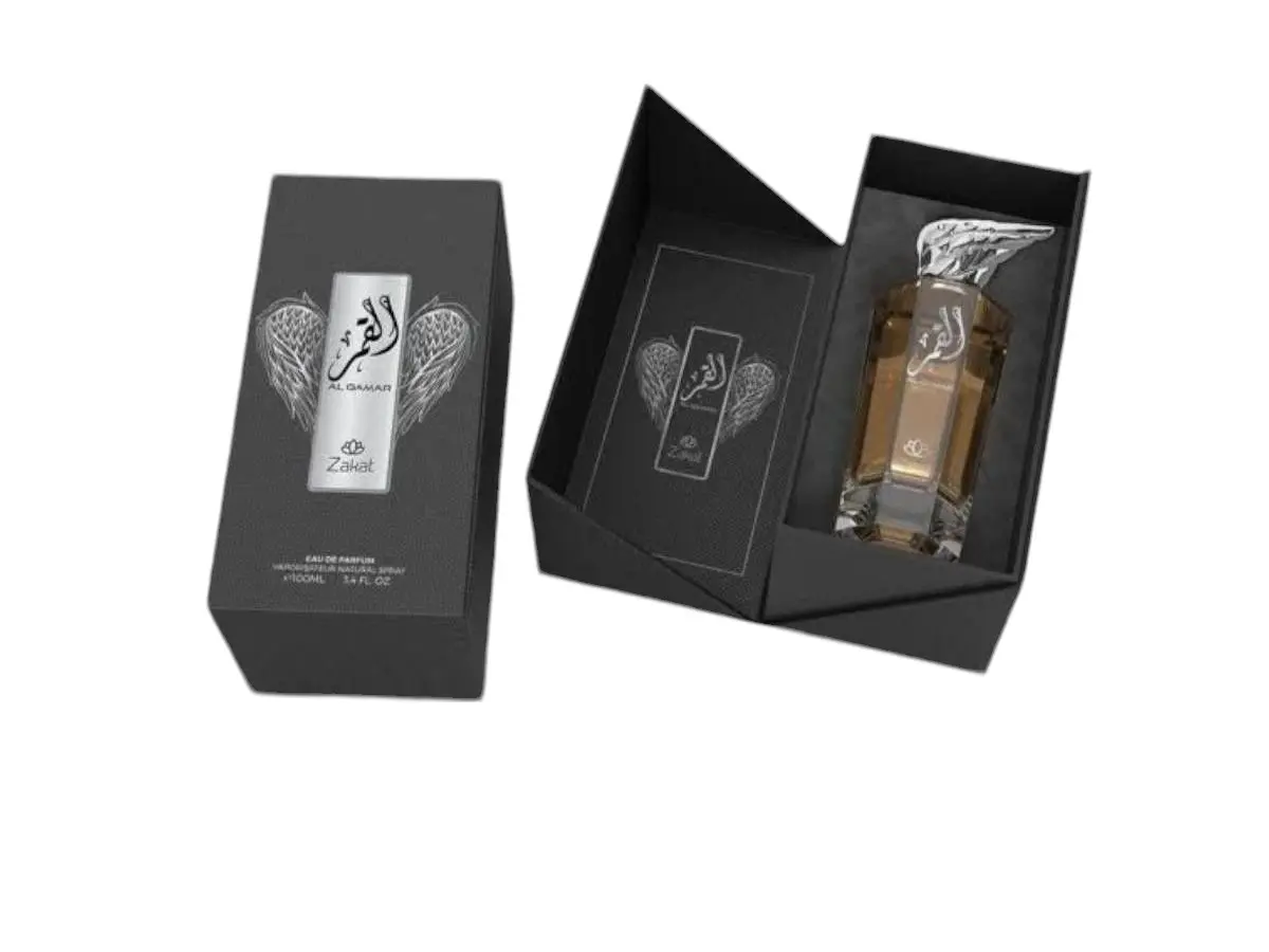 Zakat Al Qamar Men's Eau De Parfum (EDP) - 3.4 oz (100ml) Alcohol Base Single Item with Vanilla Scent, Sophisticated EDP Perfume Fragrance for Adults