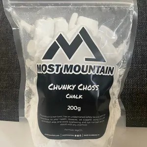 Most Mountain Chunky Choss, Chalk for Rock Climbing and Weight Lifting