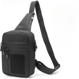 Tactical CCW Chest Bag for Concealed Pistol Carry Sturdy & Lightweight Single Shoulder Messenger Unisex Design Perfect for Outdoor Use, Daily Commute & On-the-Go Lifestyle