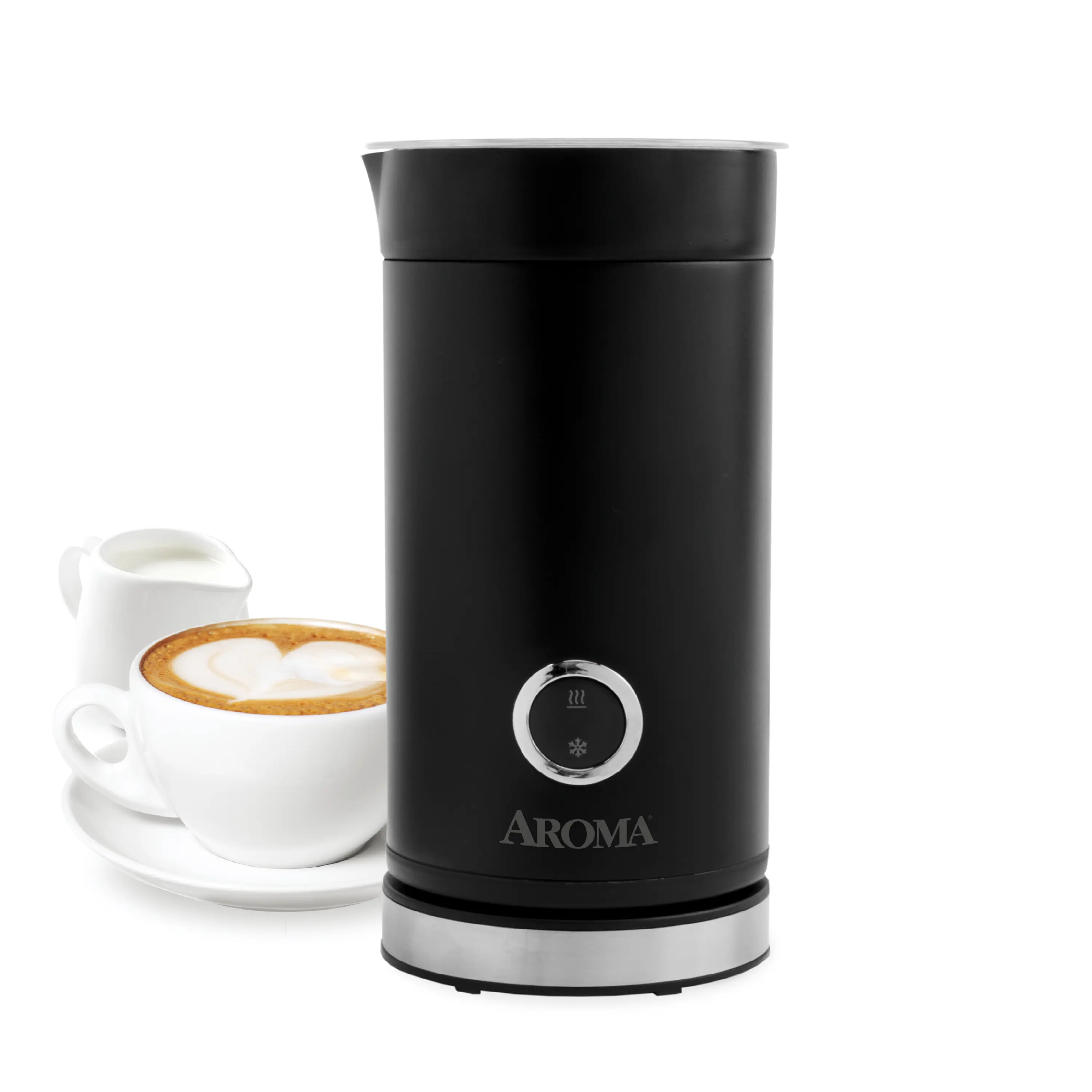 AROMA 200ML 4-in-1 Hot & Cold Milk Frother