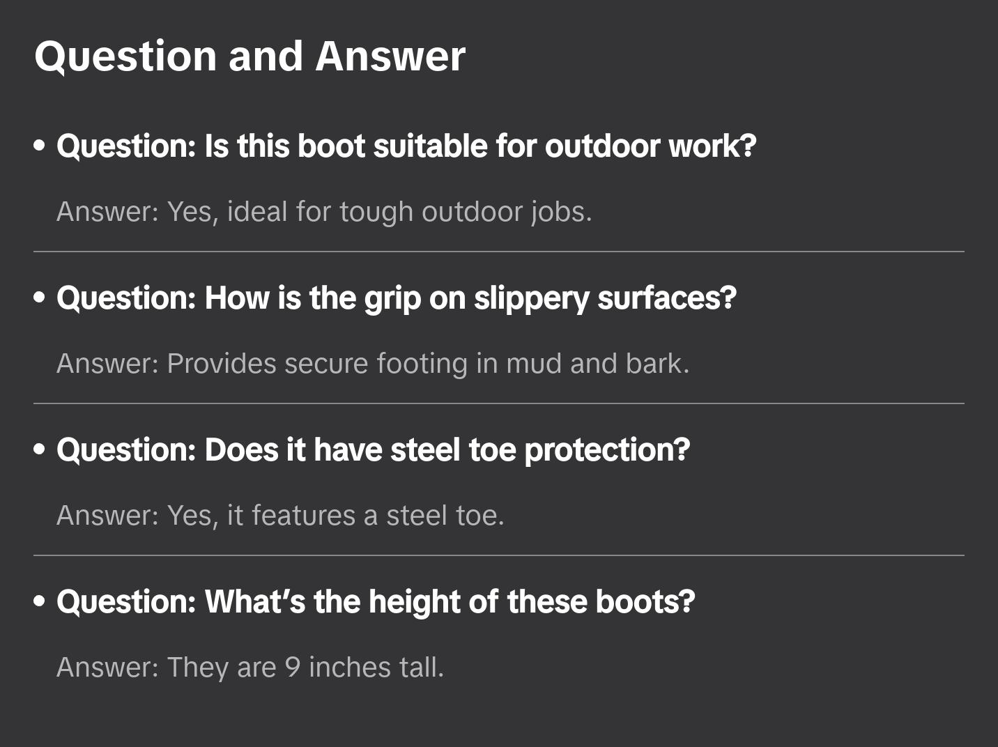 SIERRA 9" LOGGER (STEEL TOE)