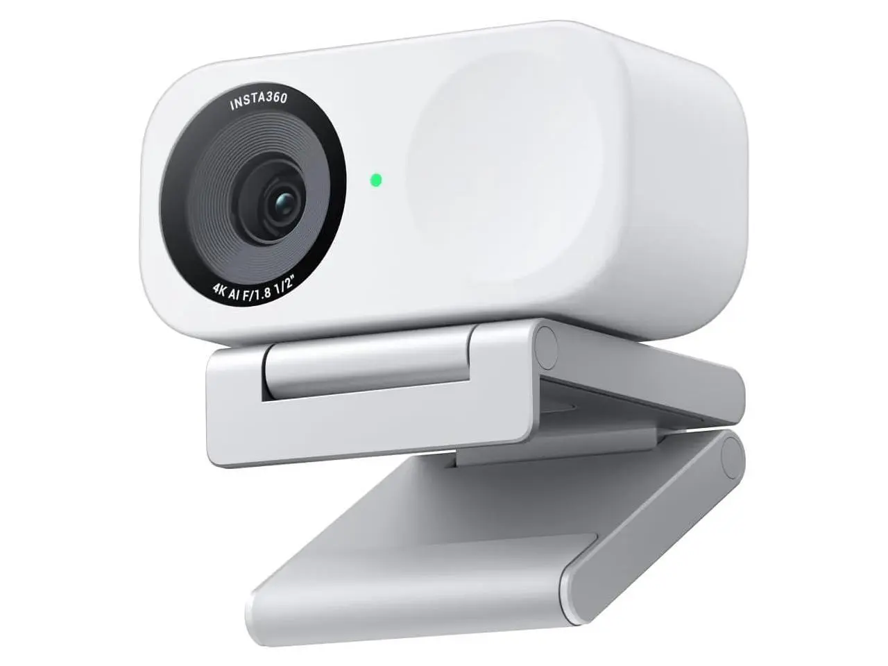 Insta360 Link 2C 4K AI Webcam, Standard Bundle, Arctic White