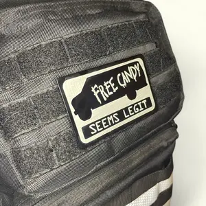 Metal Morale Patches for Backpack, Vest, Plate Carrier, Tactical Gear. Funny Humorous Morale Patches for camping.