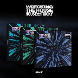 xikers — HOUSE OF TRICKY : WRECKING THE HOUSE [POP-UP Exclusive] | TRICKY / HIKER / X Versions, CD + 96p Photobook, 2 Random PCs (2/20), Magnet, Poster, Sticker + POP-UP & International Exclusive PCs | Fast U.S. Shipping