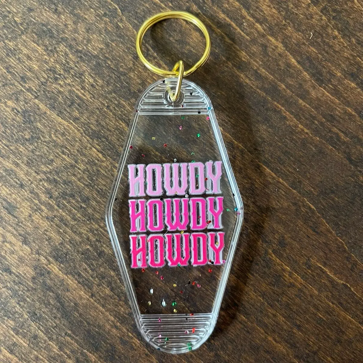 Howdy Keychain