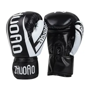 Wholesale in-stock adult boxing gloves, Thai boxing and Sanda tear-resistant PU boxing gloves, fighting competition gloves
