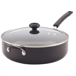6-Quart Nonstick Jumbo Cooker with Lid and Helper Handle