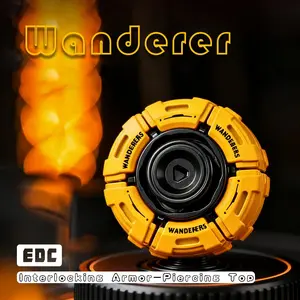 Metal Fidget Spinner for Adults, Spin-Activated Transformation Spinner, Cool Fidget Toy, DIY Toy, Office Fidget Toy, Spinning Top