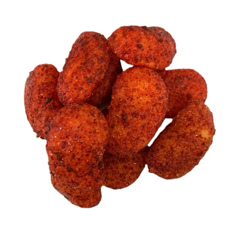 Chamoy Manguitos Gummies - Chamoy Spiced Mango Chews Bulk Candy Sugar Sweet Snack Fruit Chewy Bonbon Mangga