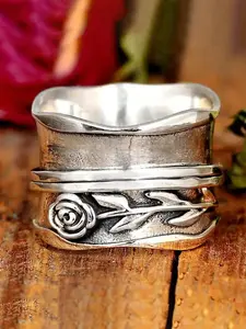 1 PC Retro Ring For Women For Wedding Engagement Anniversary Party Jewelry Valentine's Day Gift Statement Ring
