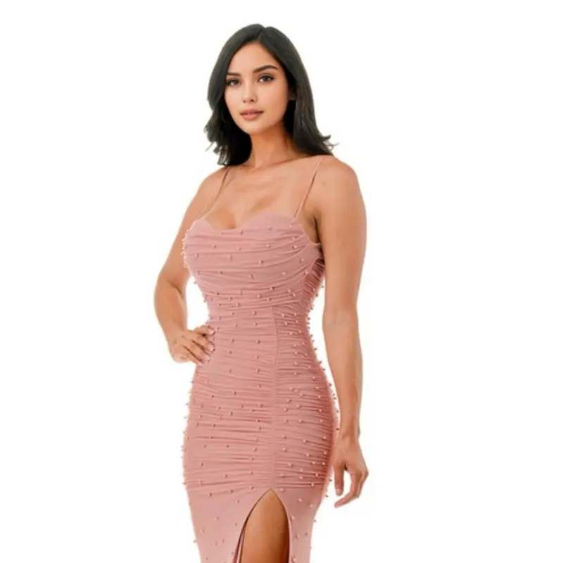 petite black mini dress Sequin Velvet Mini Dress