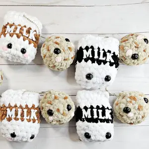 Milk & Cookies Keychain