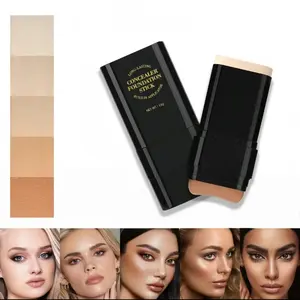 5-color Dual - Ended Eraser Foundation Stick -Multi Use Concealer & Highlighter for Acne Marks , Nose Contour Flawless Makeup Finish - Versatile Cosmetic Tool, daily gift