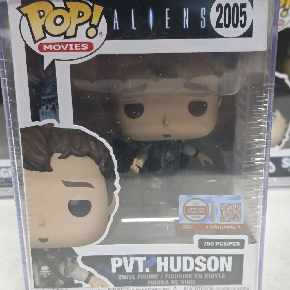Funko Pop! Bobblehead Display Figure - Pvt. Hudson #2005 Aliens Exclusive (750 Pieces)