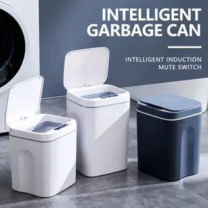 Smart Touchless Trash Can - 12-16L Automatic Sensor Waste Bin