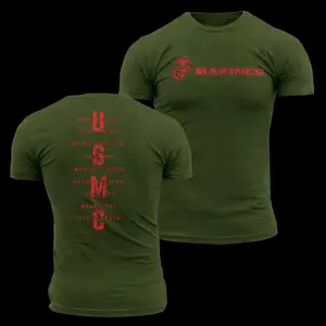 "Marines Live Forever" USMC T-Shirt – Eagle Globe & Anchor Graphic Tee | Viral Military Veteran Support Shirt | Black Marine Corps Top