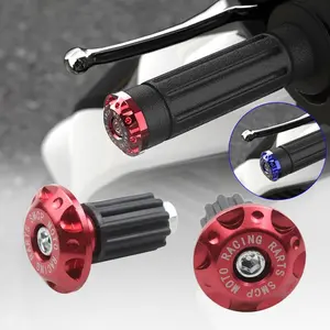 Motorcycle Handlebar End Plug, 2 Counts/set Handlebar Plug Cover Caps for Motorcycle, Universal Motorcycle Accessories, Motor Parts Accessories