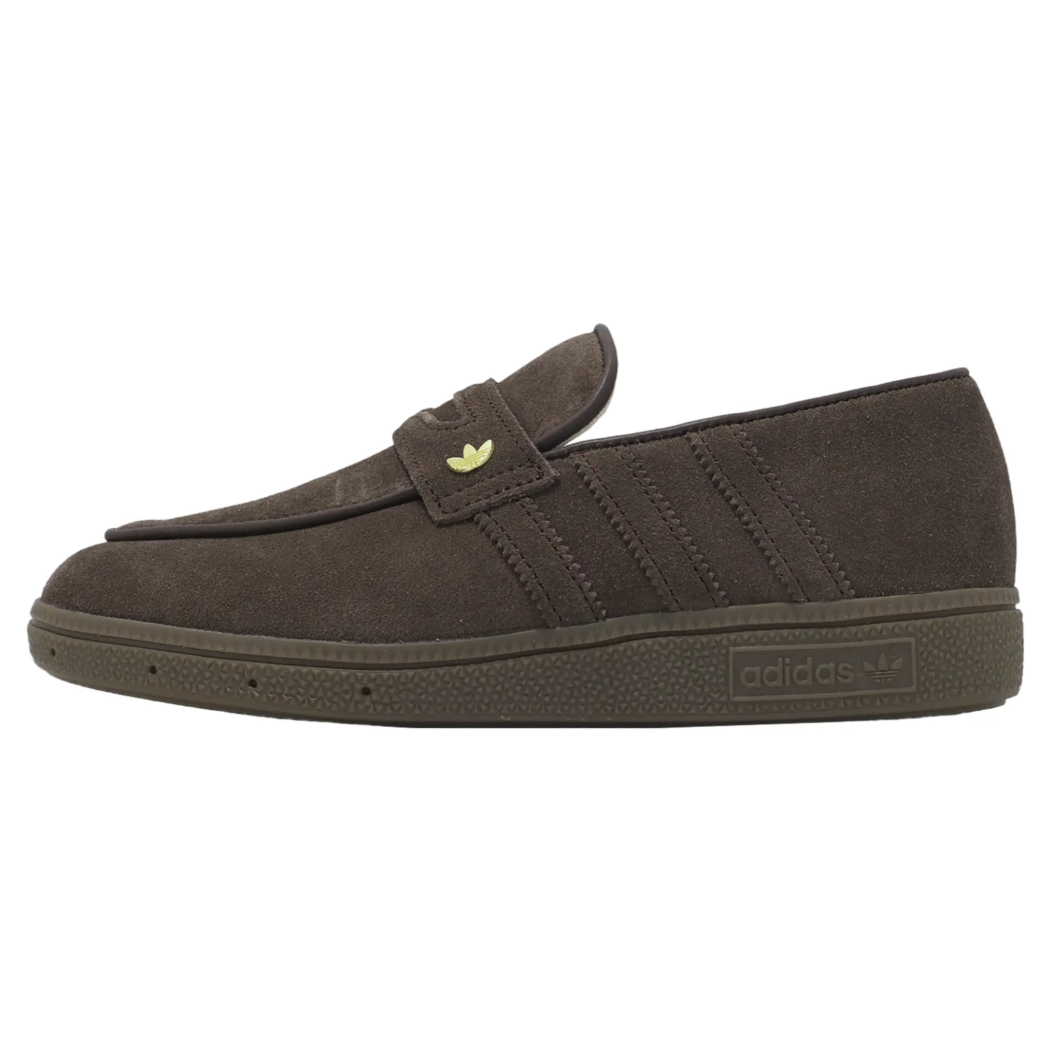 Adidas Originals Women's Classic Brown Flat Soft Handball Spezial Slip-On Shoes, Footwear Style KJ2533, Shoe, Women's Shoes