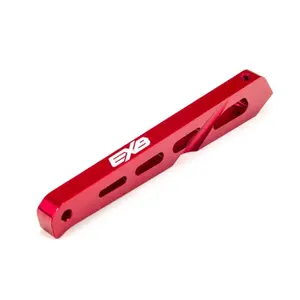 Arrma Rear Center Chassis Brace Aluminum 87MM (Red) Notorious Outcast Typhon