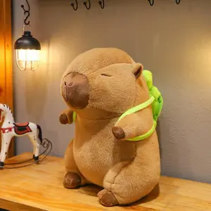 Cute Capybara Plush Toy, Soft Plush Toy, Soft Adorable Stuffed, Lovely Stuffed Animal Plushie, Cute Plush Toy for Kids & Pet, Huggable Stuffed Animal, Soft Cuddly Gift, Cuddly Doll Gift, Birthday Gift for Friend