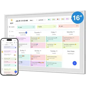 Digital Calendar, Smart WiFi Electronic Calendar&Chore Chart, IPS Touch Screen HD Display for Family Schedules, Share Moments Instantly from Anywhere