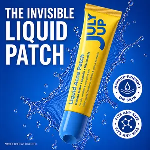 Invisible Liquid Pimple Patch | Fast-Acting Acne Spot Treatment | Calming Sulfur & Niacinamide Gel