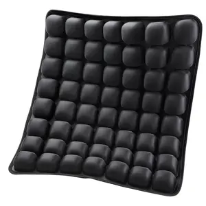 VEVOR Inflatable Seat Cushion, 3D Air Cell Seat Cushion for Pressure Relief, Lycra & TPU Wheelchair Seat Pad with Manual Pump, Lightweight and Portable for Travel, Office, Car, Airplane