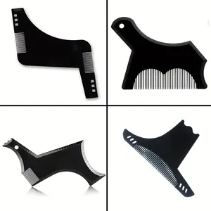 Men's Grooming Kit Set, Includes Razor & Trimming Comb, Complete Beard Styling Tools, Essential Men's Care Accessories, Daily