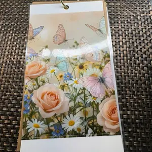 4x7 mini journal/ATC book (be sure to note brown or white cardstock comes with 10 pages)