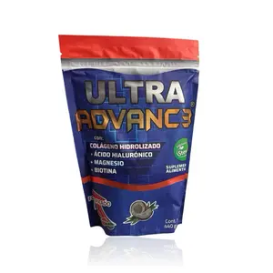 Ultra Advanc3 Colageno Hidrolizado Multi Collagen Peptides Powder - Type I, II, III, V, X Hydrolyzed Peptides with Vitamin D3 & K2, Hyaluronic Acid, Biotin - Unflavored Edible Supplement Natural Beauty