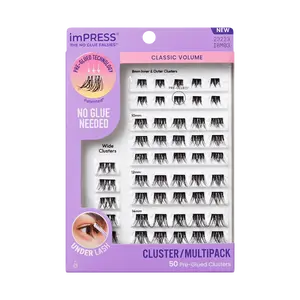 Impress Falsies Pre-Glued Lash Clusters Multipack - Classic Volume