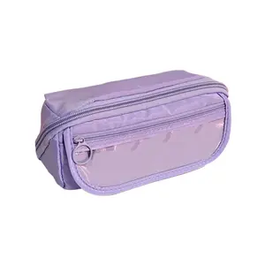 Large Capacity Pencil Case, 8 Compartments Pencil Bag, Stationery Storage Bag, Dual Tip Pens, Fineliner Pens, Office Stationery & Supplies, Office Essentials