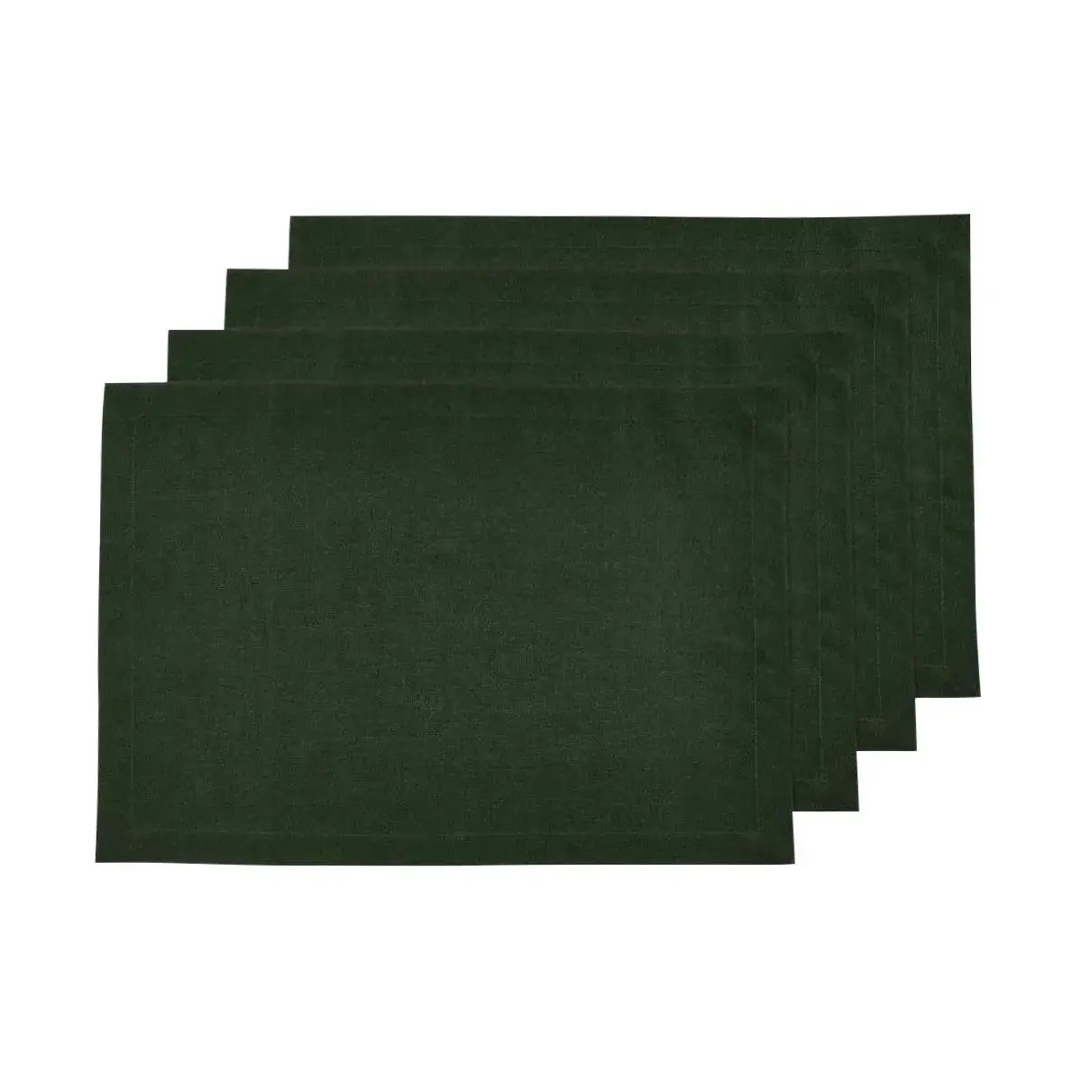 Green Linen Placemats