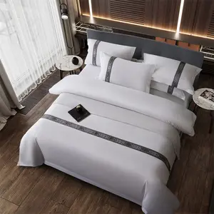 3-Piece White Hotel Style Decorative Bedroom Bedding Set, Includes 1 Duvet Cover & 2 Pillowcases, Ultra Soft Cotton-Like Feel, Breathable Comfort, All-Season Use