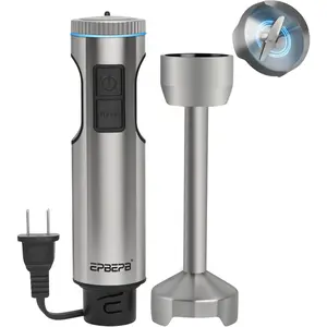 11-Speed 1000W Handheld Immersion Blender with Anti-Splash Design, Stainless Steel Blade for Blending Soup, Smoothies, Mayonnaise, Convenient for Food Making