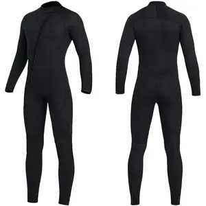 Wet Suits for Women Men Full Body 3MM Neoprene Wetsuit Diving Suit in Cold Water, Long Sleeves Front Zip Scuba Wetsuits One Piece Thermal Swimsuit for Surfing Snorkeling Kayaking Swimming Canoeing