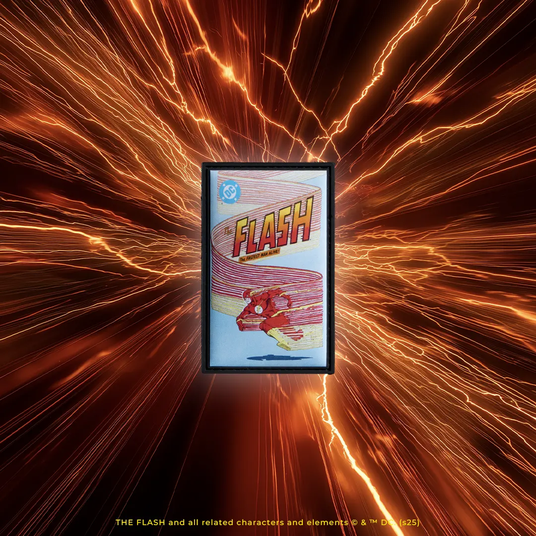 The Flash Comic Cover Patch Sale